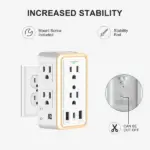 Multi Plug Outlet Surge Protector - Image 2