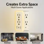 Multi Plug Outlet Surge Protector - Image 3